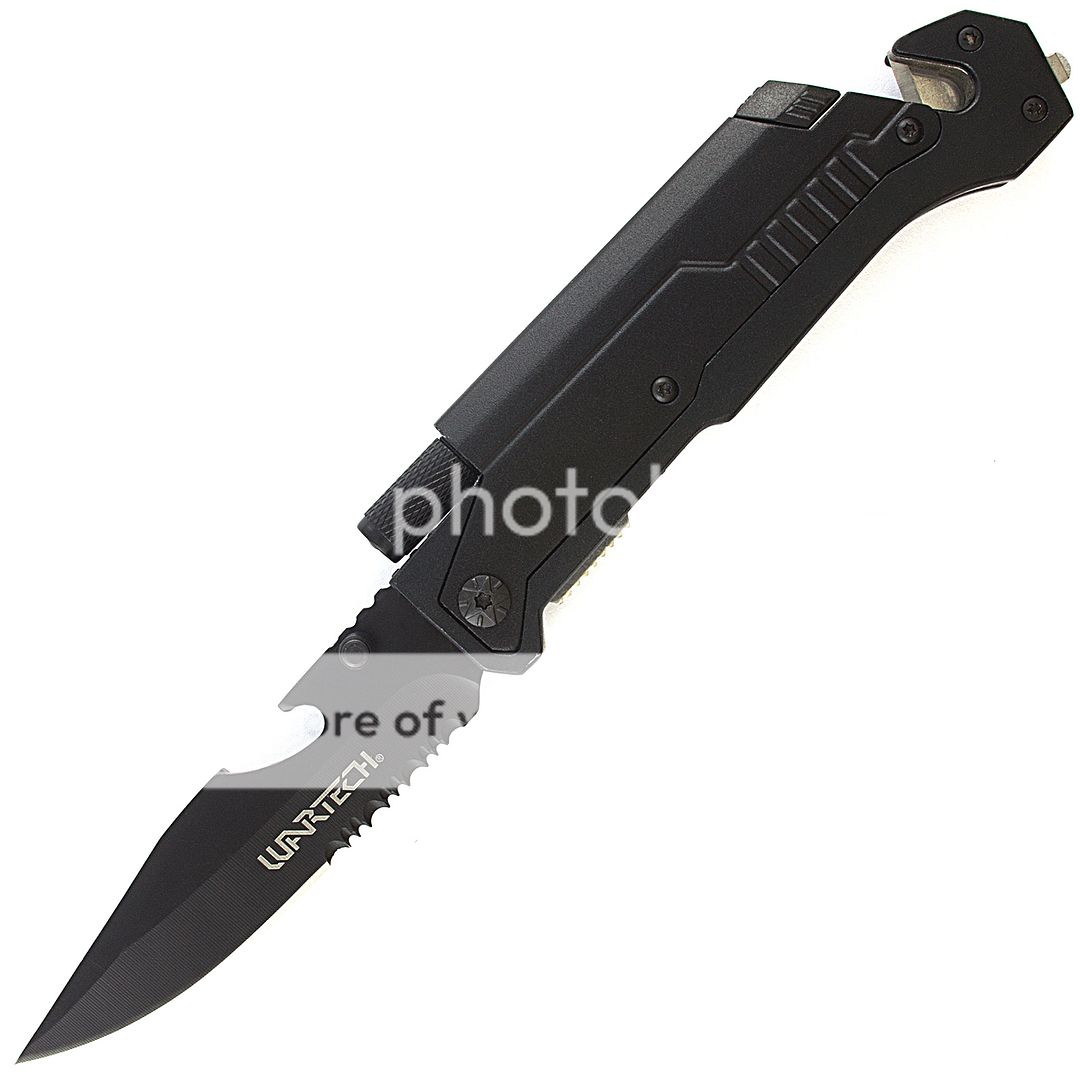 8.5" WARTECH 6IN1 MULTITOOL SPRING ASSISTED FOLDING POCKET KNIFE